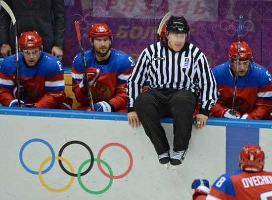 Олимпиада 2014. Хоккей. Мужчины. Россия - Словакия