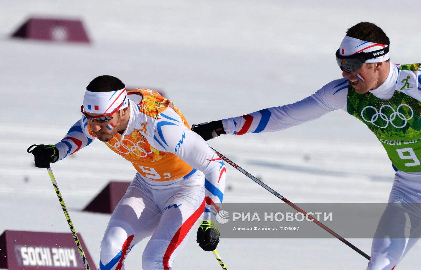 Олимпиада 2014. Лыжные гонки. Мужчины. Эстафета