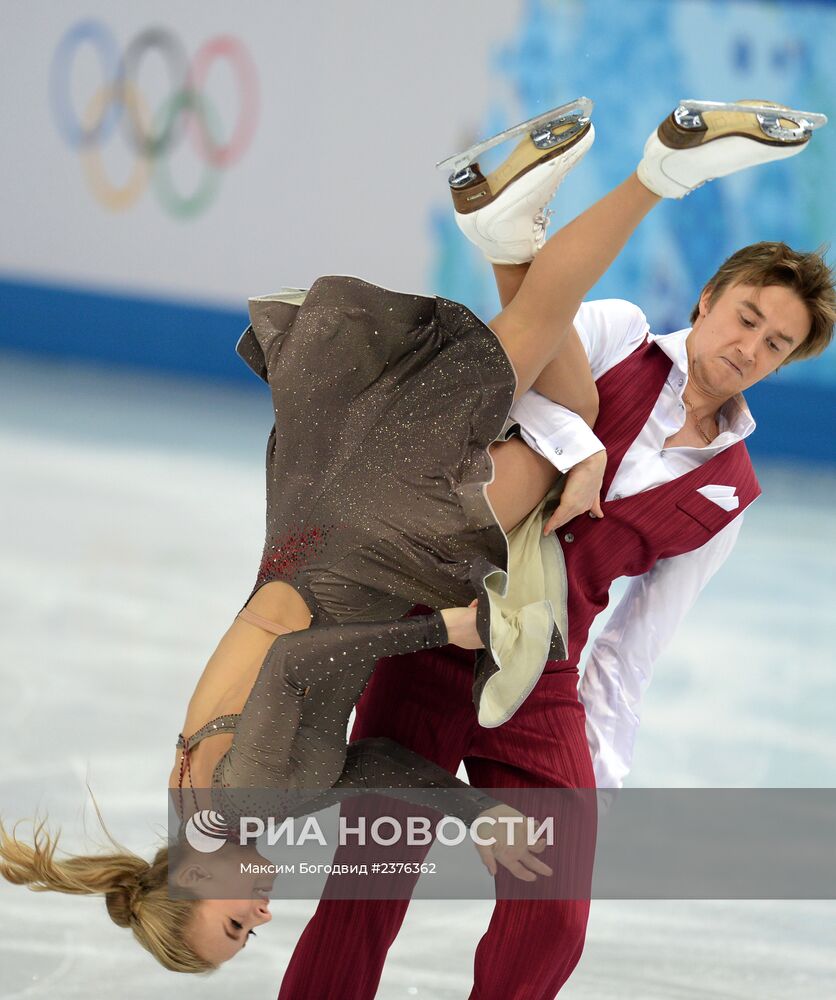 Олимпиада 2014. Фигурное катание. Танцы на льду. Короткая программа