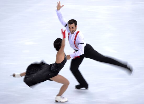 Олимпиада 2014. Фигурное катание. Танцы на льду. Короткая программа
