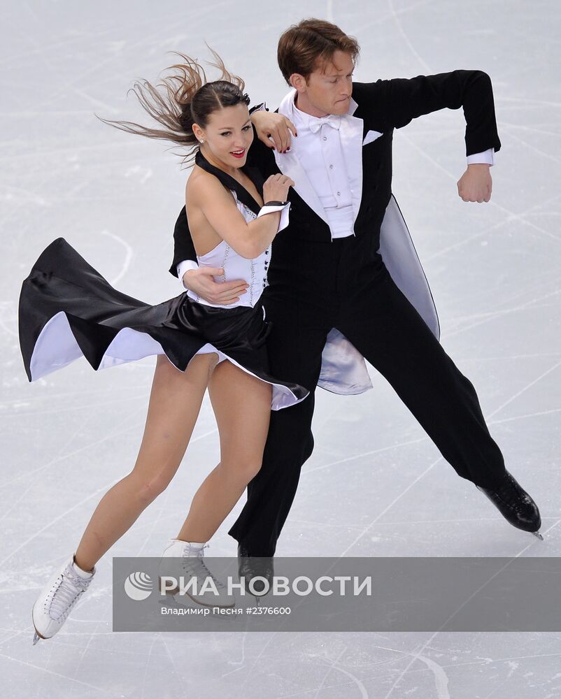 Олимпиада 2014. Фигурное катание. Танцы на льду. Короткая программа