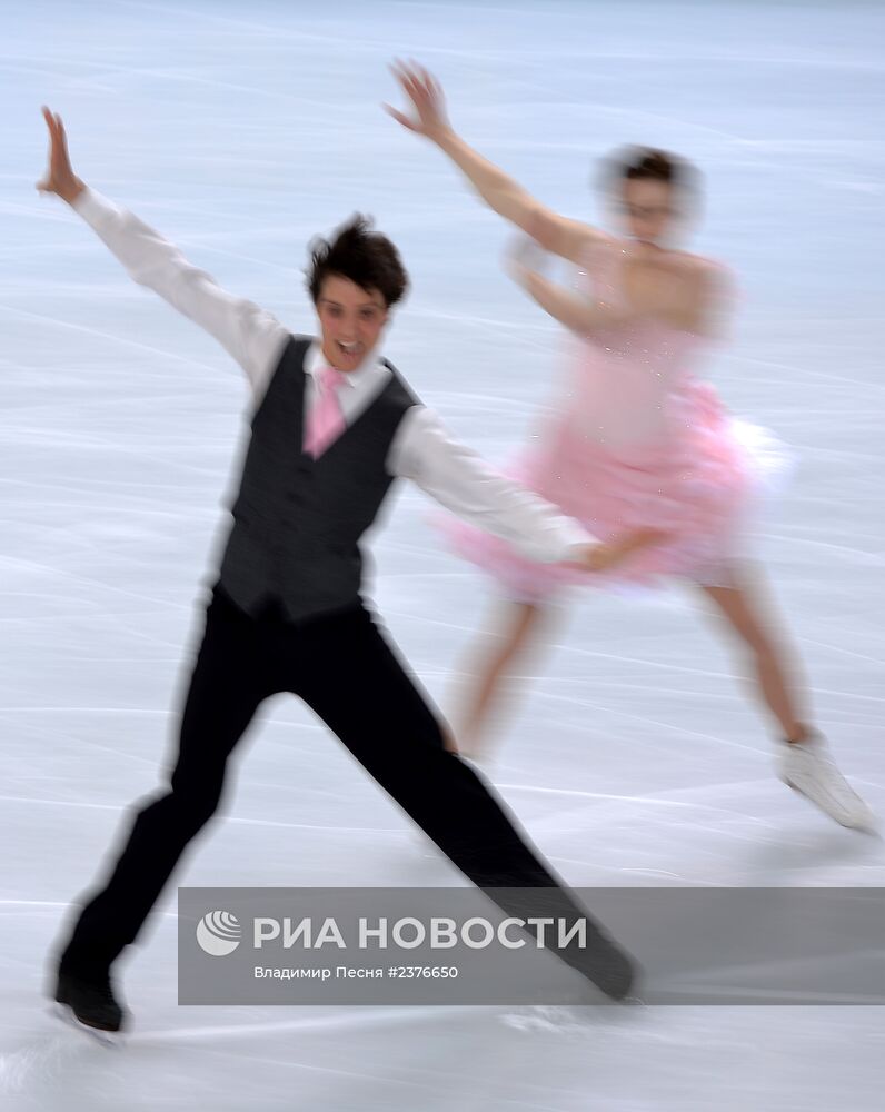 Олимпиада 2014. Фигурное катание. Танцы на льду. Короткая программа