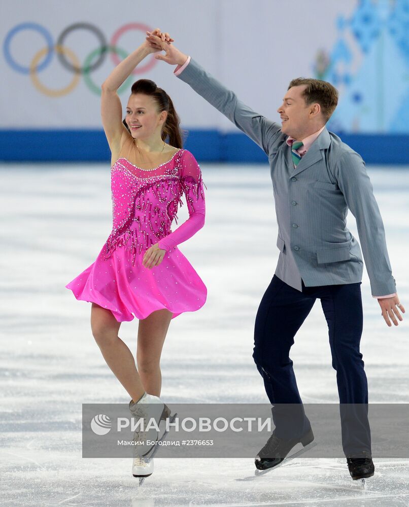 Олимпиада 2014. Фигурное катание. Танцы на льду. Короткая программа