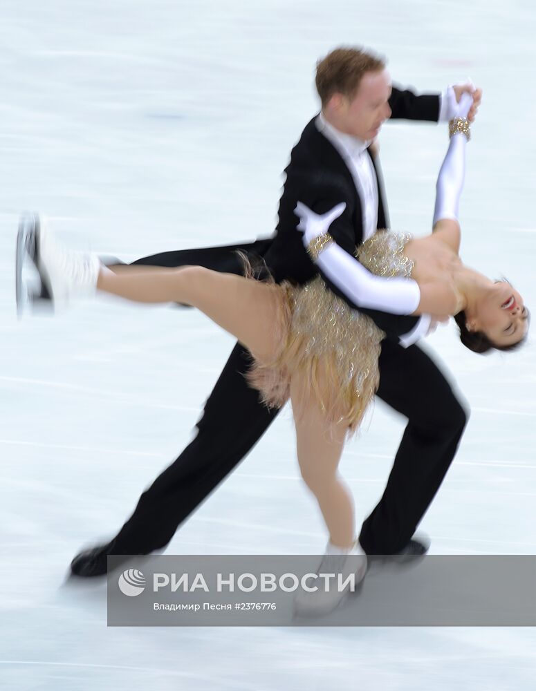 Олимпиада 2014. Фигурное катание. Танцы на льду. Короткая программа