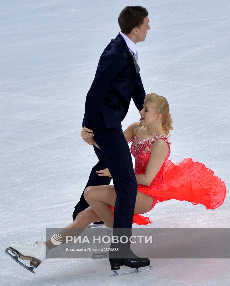 Олимпиада 2014. Фигурное катание. Танцы на льду. Короткая программа