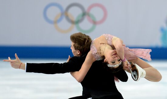 Олимпиада 2014. Фигурное катание. Танцы на льду. Короткая программа