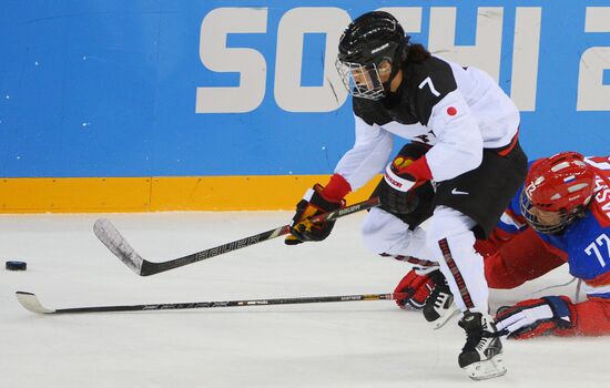 Олимпиада 2014. Хоккей. Женщины. Россия - Япония