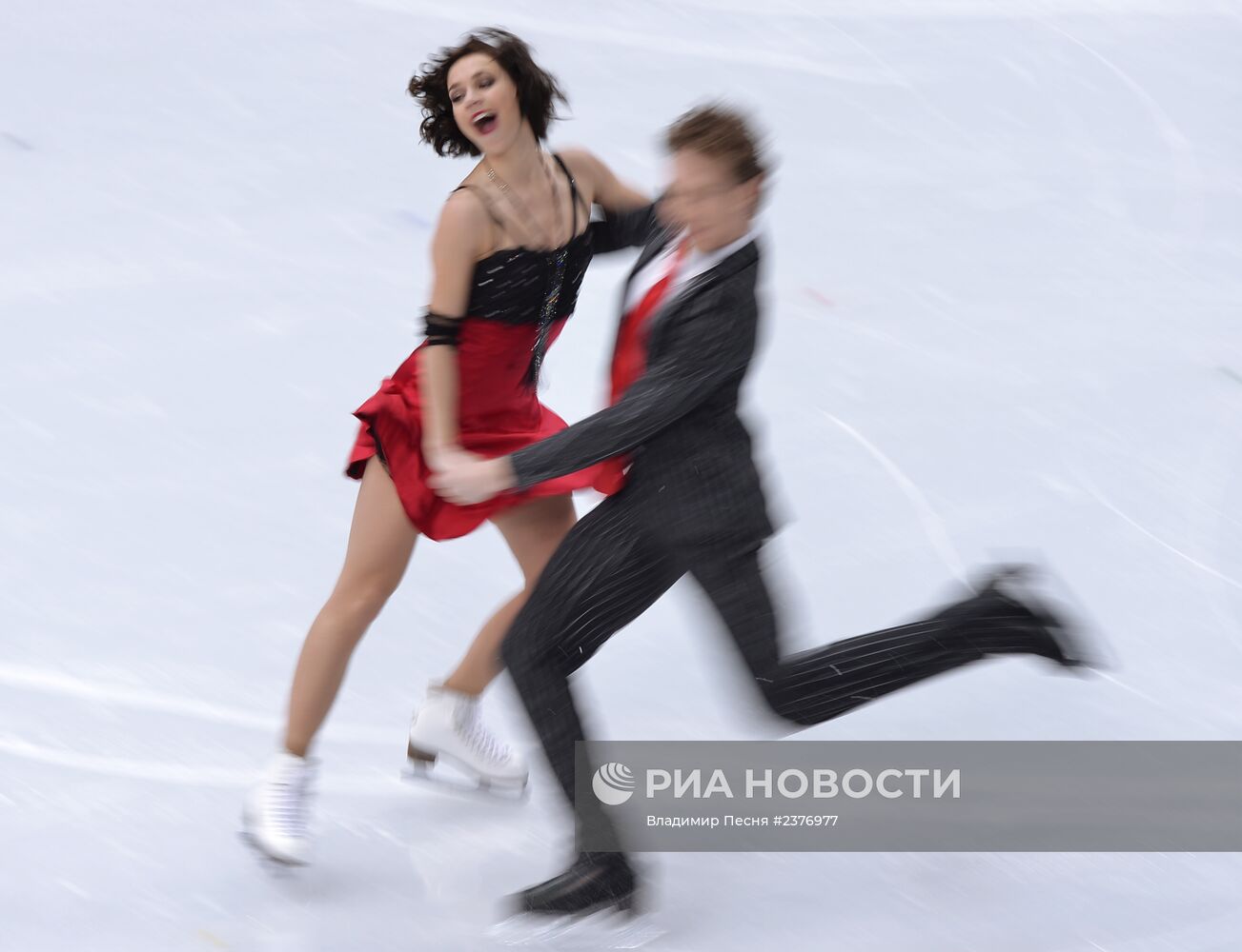 Олимпиада 2014. Фигурное катание. Танцы на льду. Короткая программа