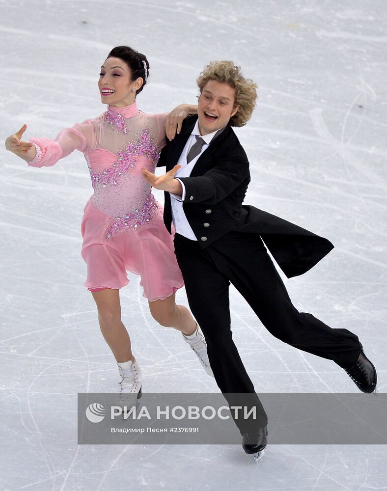 Олимпиада 2014. Фигурное катание. Танцы на льду. Короткая программа