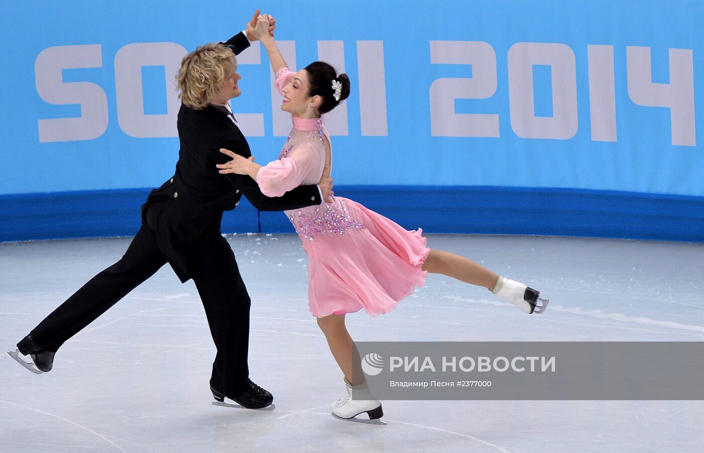 Олимпиада 2014. Фигурное катание. Танцы на льду. Короткая программа