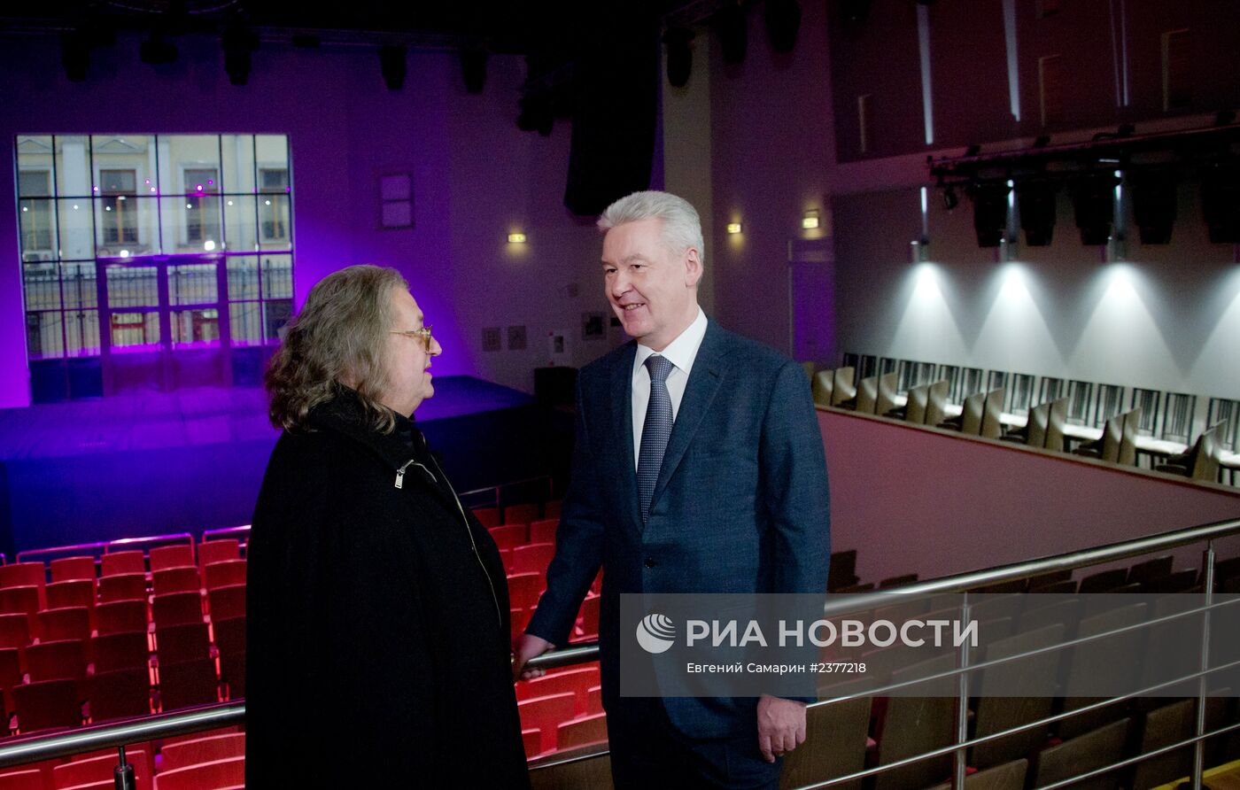 Мэр Москвы Сергей Собянин посетил театр А.Градского