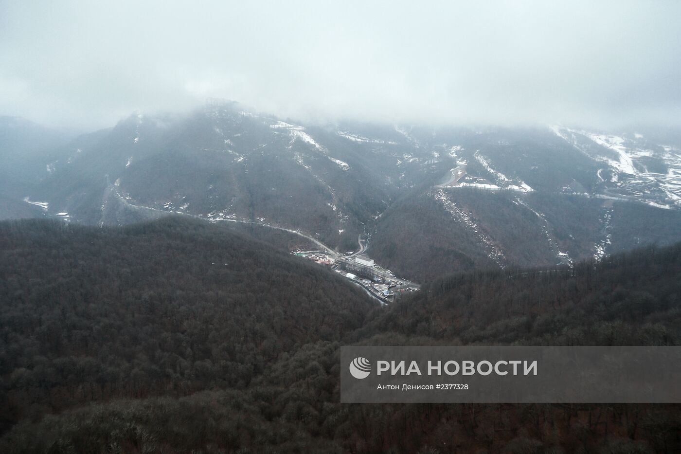 Туман в Красной поляне