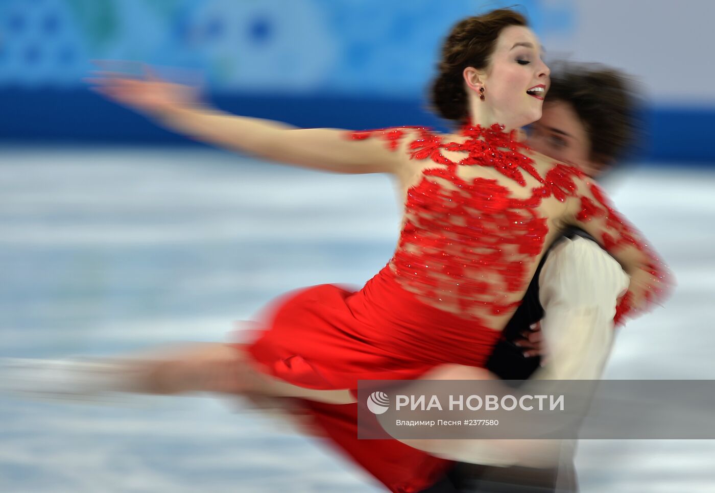 Олимпиада 2014. Фигурное катание. Танцы на льду. Произвольная программа