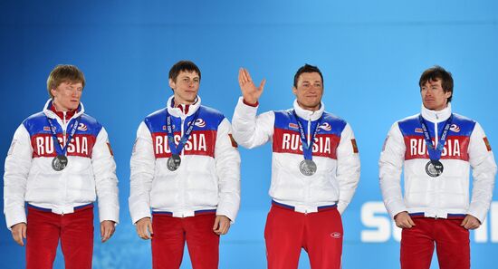 Олимпиада 2014. Церемония награждения. Десятый день