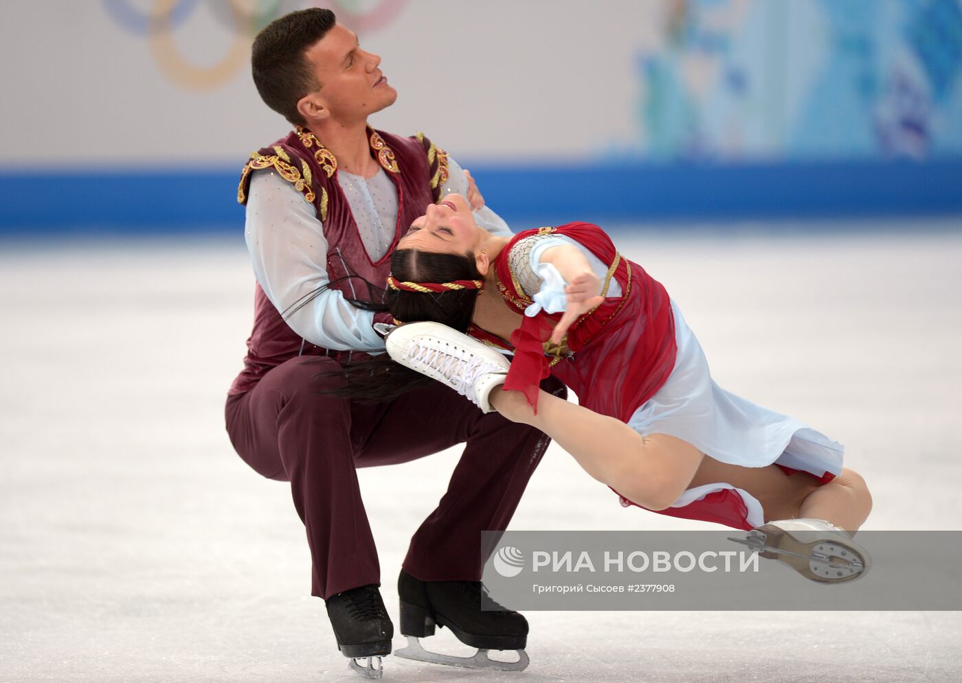 Олимпиада 2014. Фигурное катание. Танцы на льду. Произвольная программа