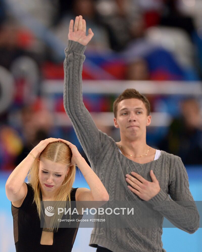 Олимпиада 2014. Фигурное катание. Танцы на льду. Произвольная программа