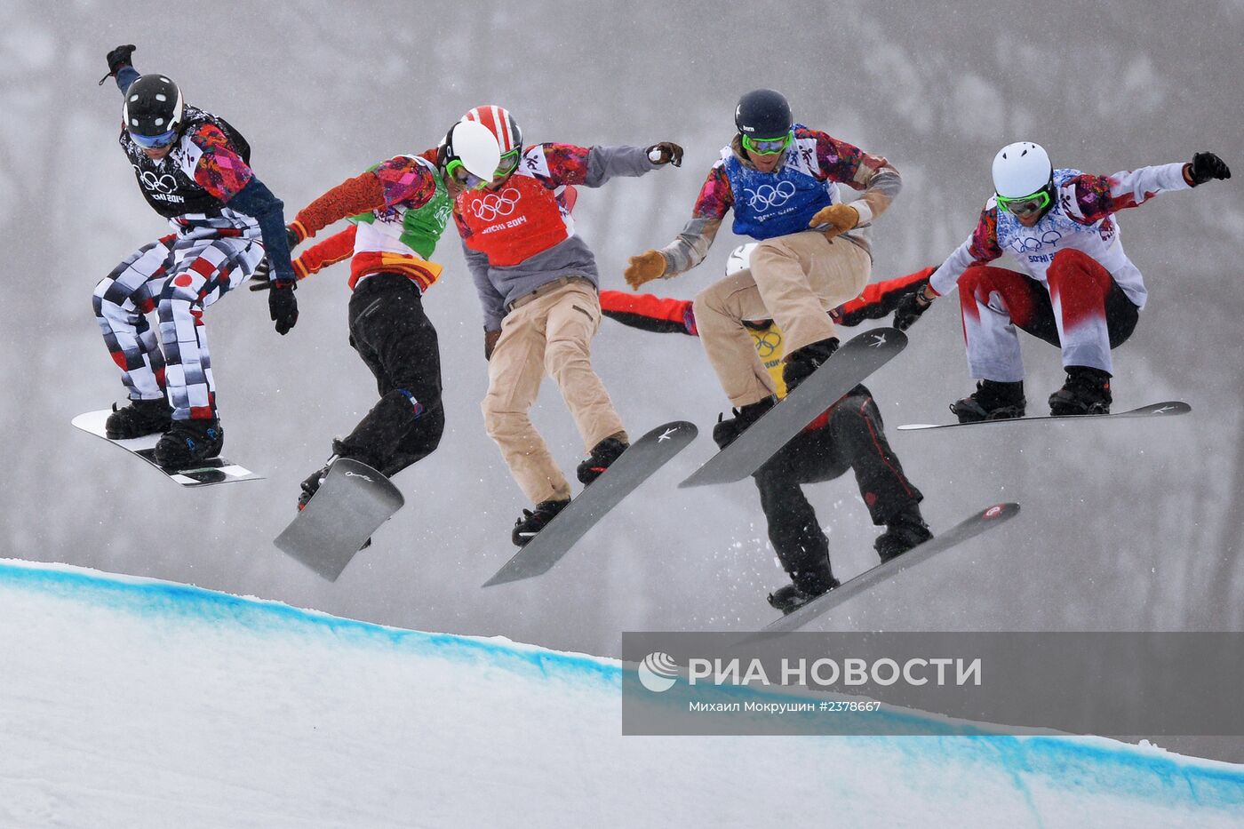 Олимпиада 2014. Сноуборд. Мужчины. Сноуборд-кросс