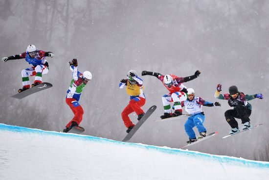 Олимпиада 2014. Сноуборд. Мужчины. Сноуборд-кросс