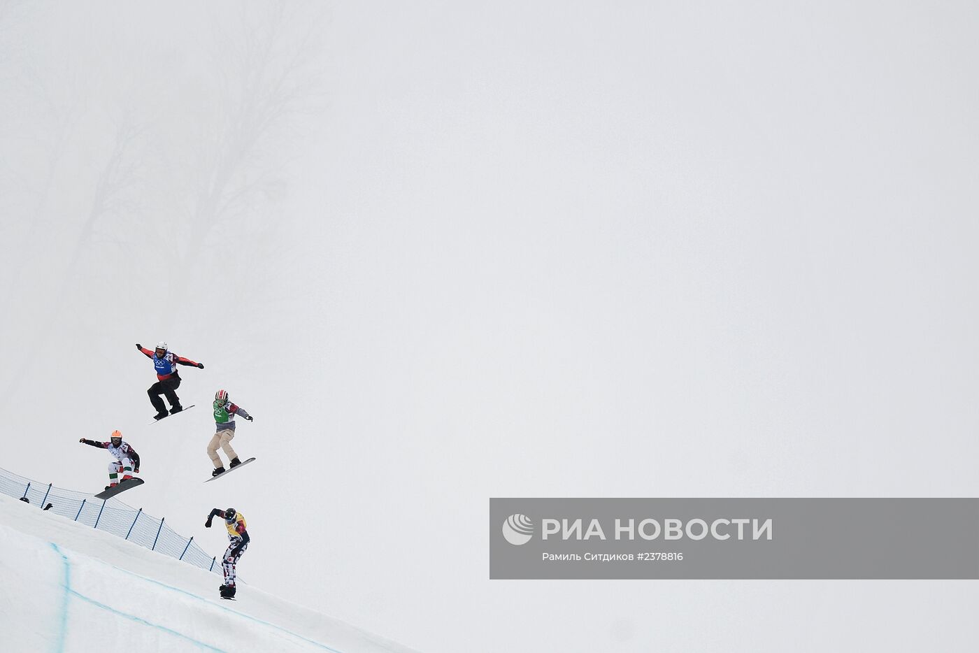 Олимпиада 2014. Сноуборд. Мужчины. Сноуборд-кросс