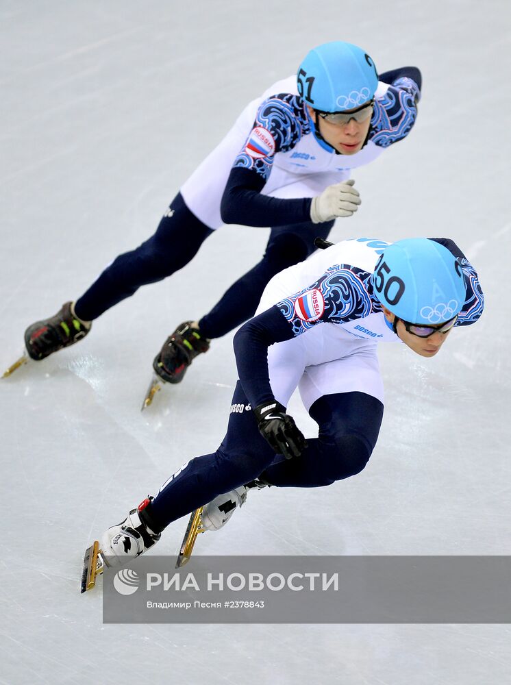 Олимпиада 2014. Шорт-трек. Мужчины. 500 метров. Предварительные заезды