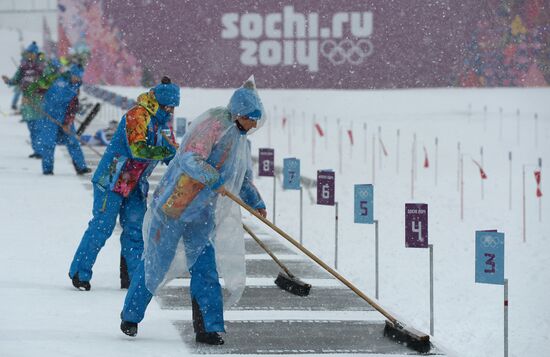 Олимпиада 2014. Биатлон. Мужчины. Масс-старт