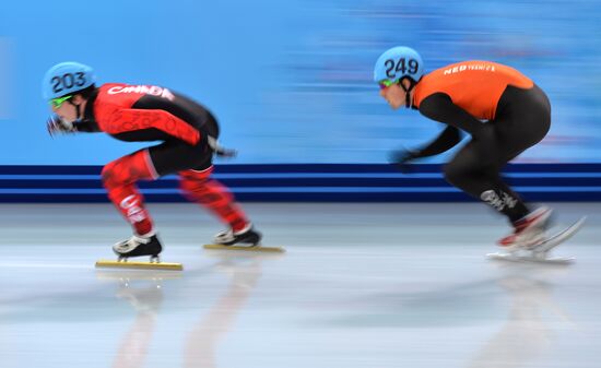 Олимпиада 2014. Шорт-трек. Мужчины. 500 метров. Предварительные заезды