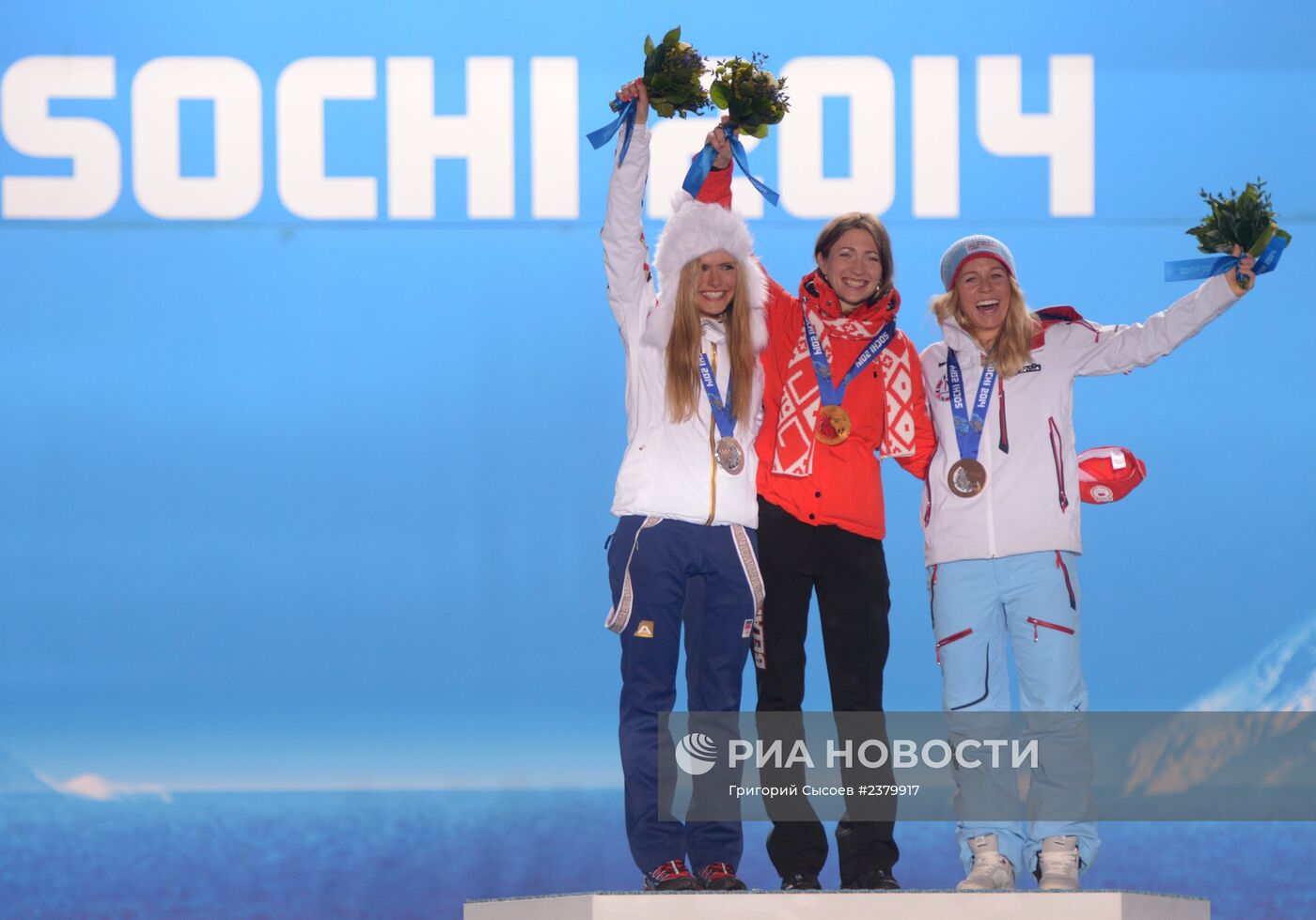 Олимпиада 2014. Церемония награждения. Одиннадцатый день