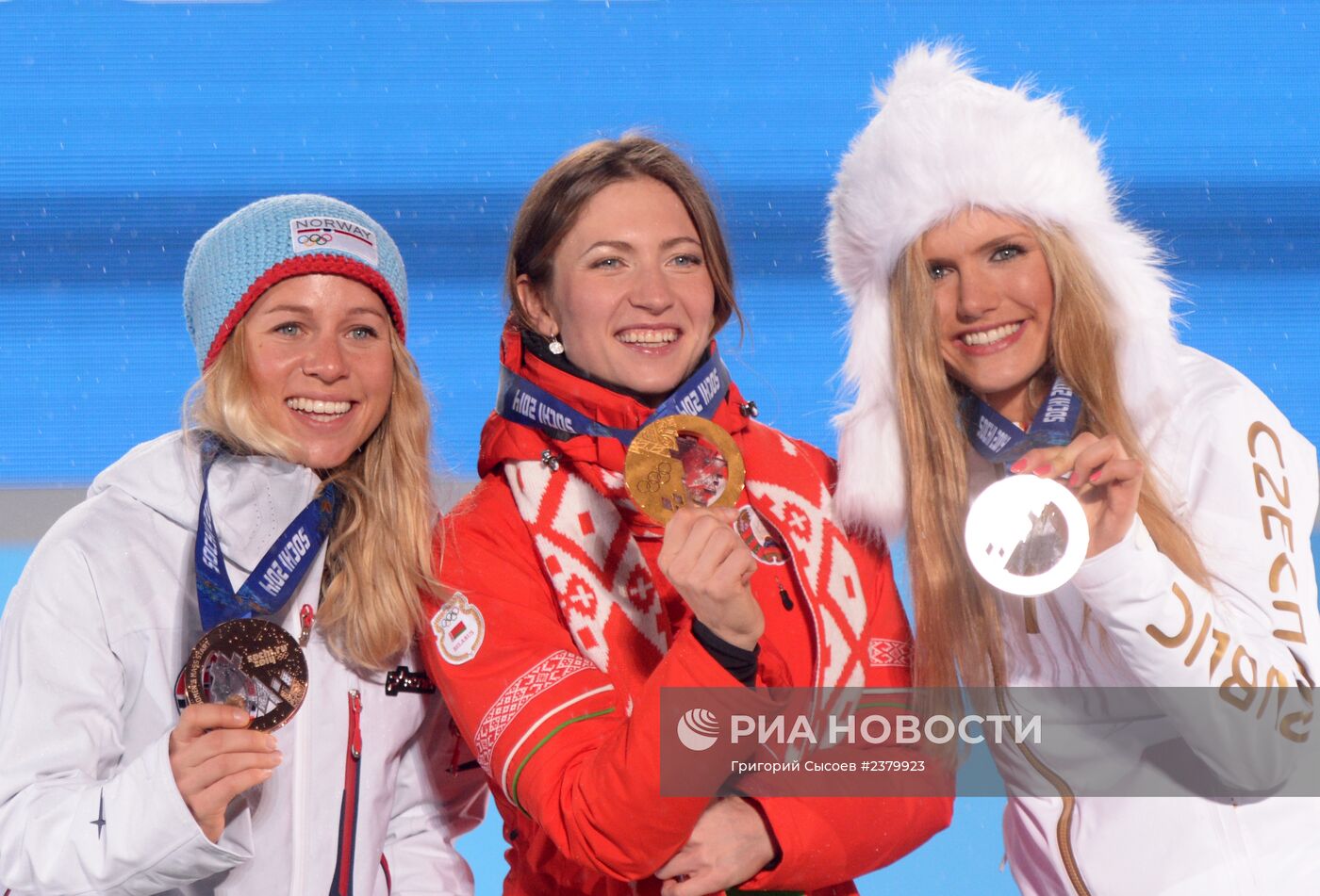 Олимпиада 2014. Церемония награждения. Одиннадцатый день
