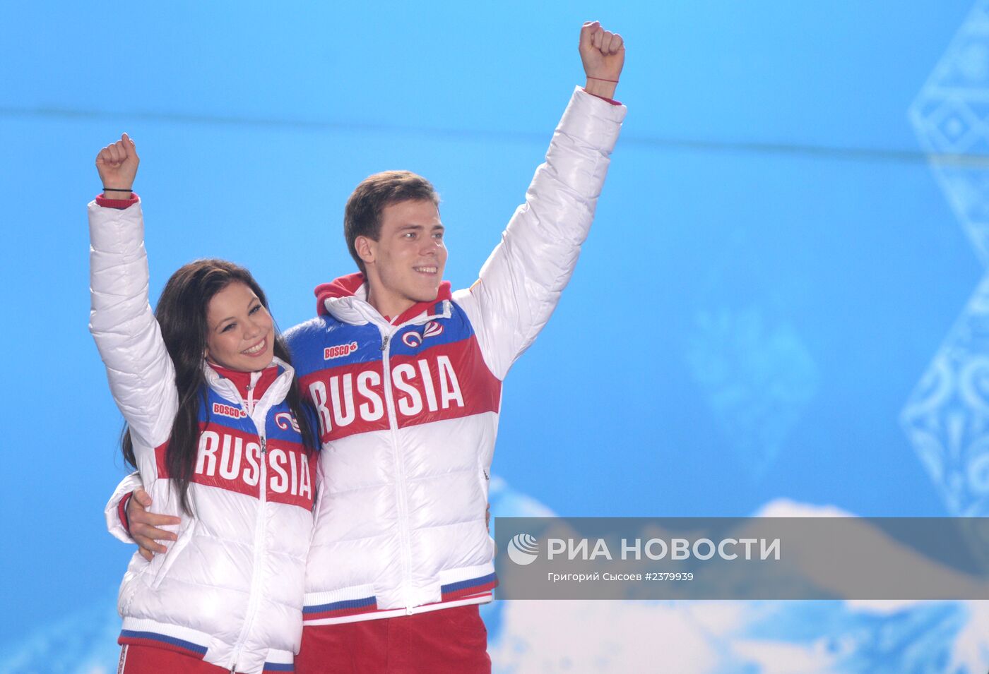Олимпиада 2014. Церемония награждения. Одиннадцатый день