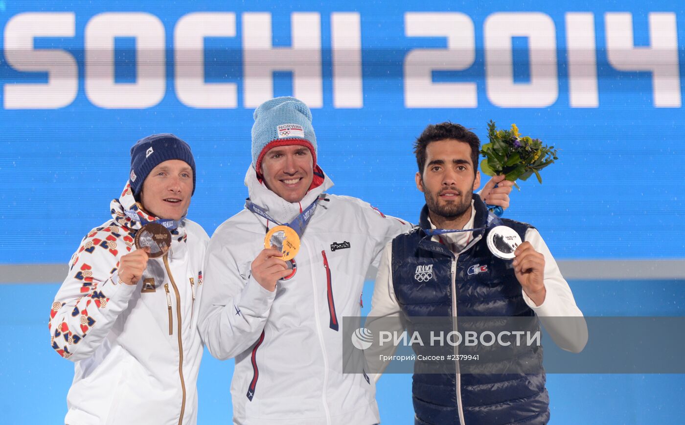 Олимпиада 2014. Церемония награждения. Одинадцатый день