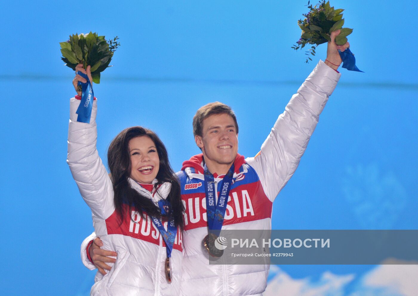 Олимпиада 2014. Церемония награждения. Одиннадцатый день