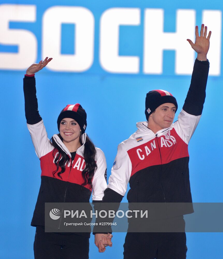 Олимпиада 2014. Церемония награждения. Одиннадцатый день