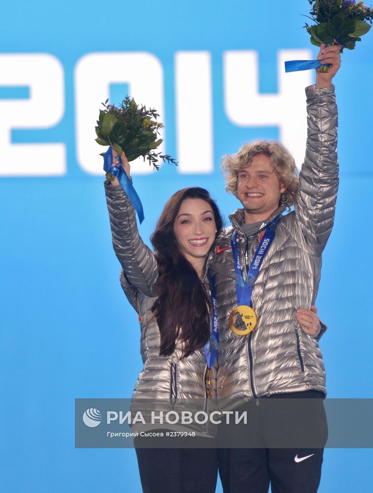 Олимпиада 2014. Церемония награждения. Одиннадцатый день
