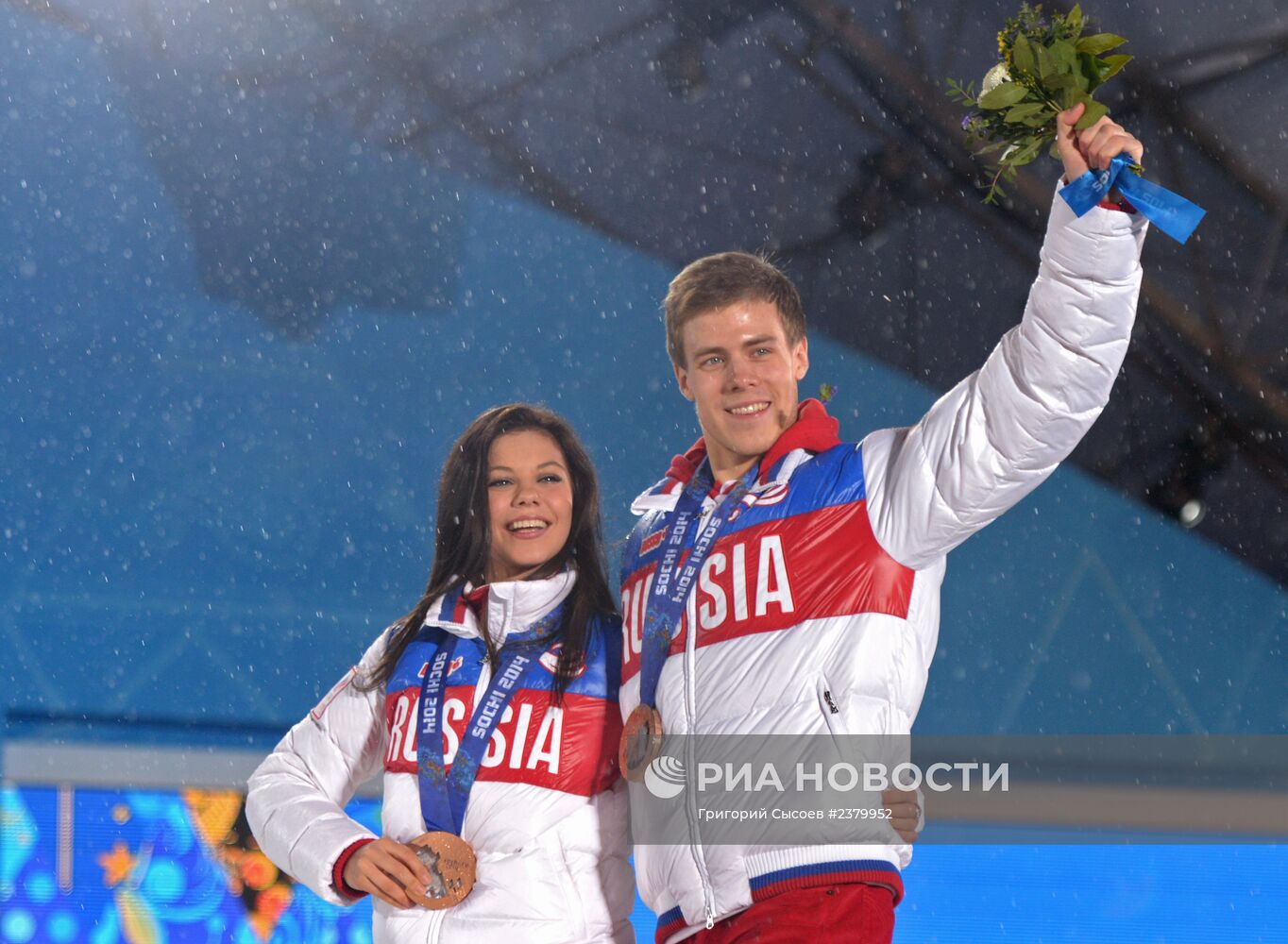 Олимпиада 2014. Церемония награждения. Одиннадцатый день