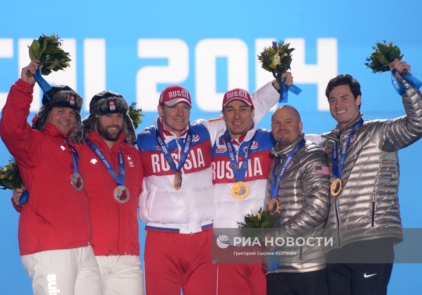 Олимпиада 2014. Церемония награждения. Одиннадцатый день