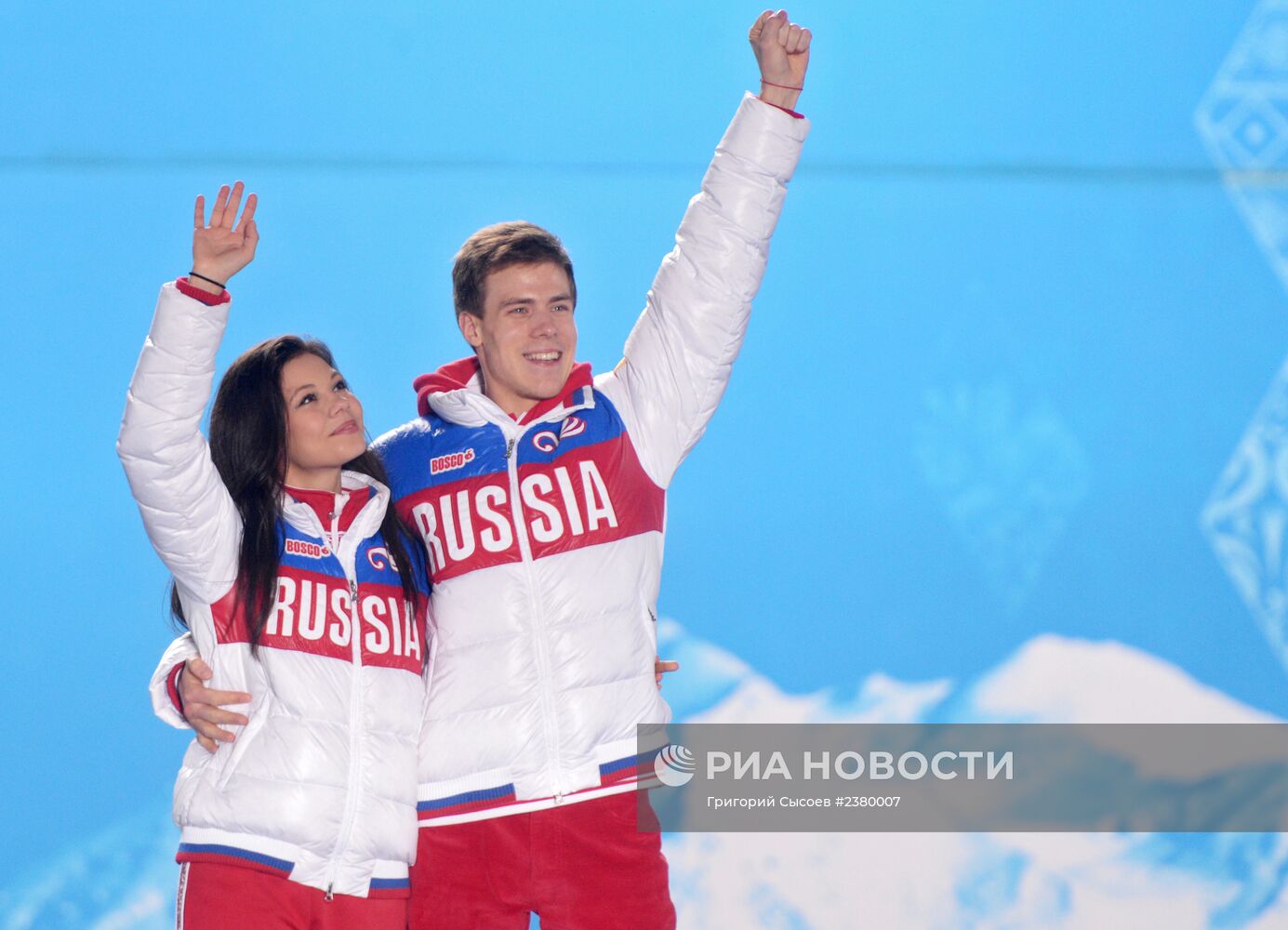 Олимпиада 2014. Церемония награждения. Одиннадцатый день