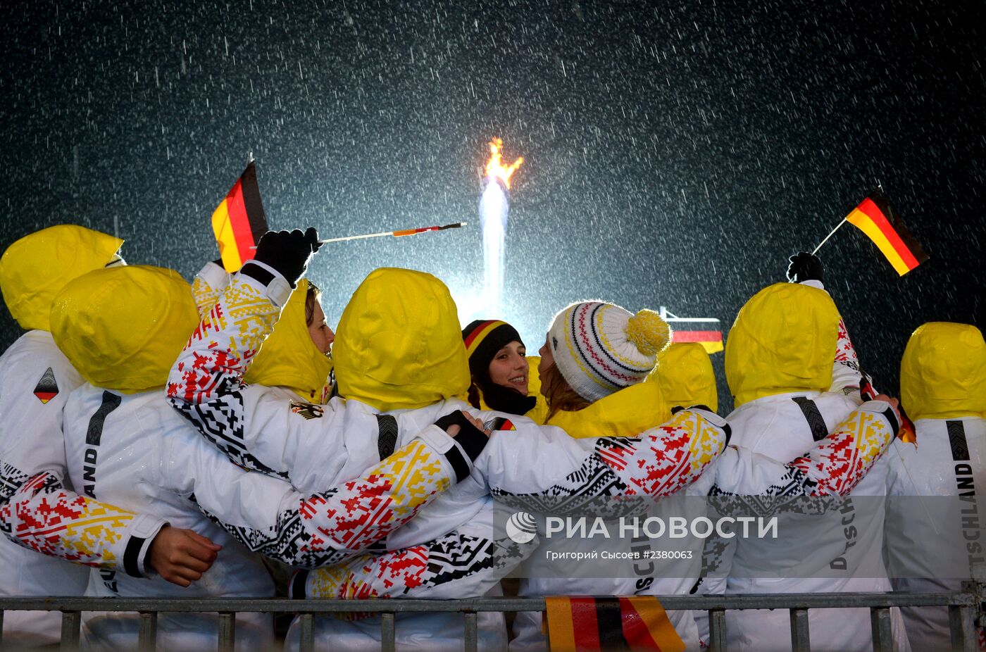 Олимпиада 2014. Церемония награждения. Одиннадцатый день