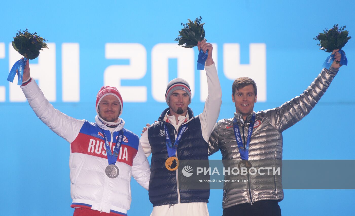 Олимпиада 2014. Церемония награждения. Одиннадцатый день