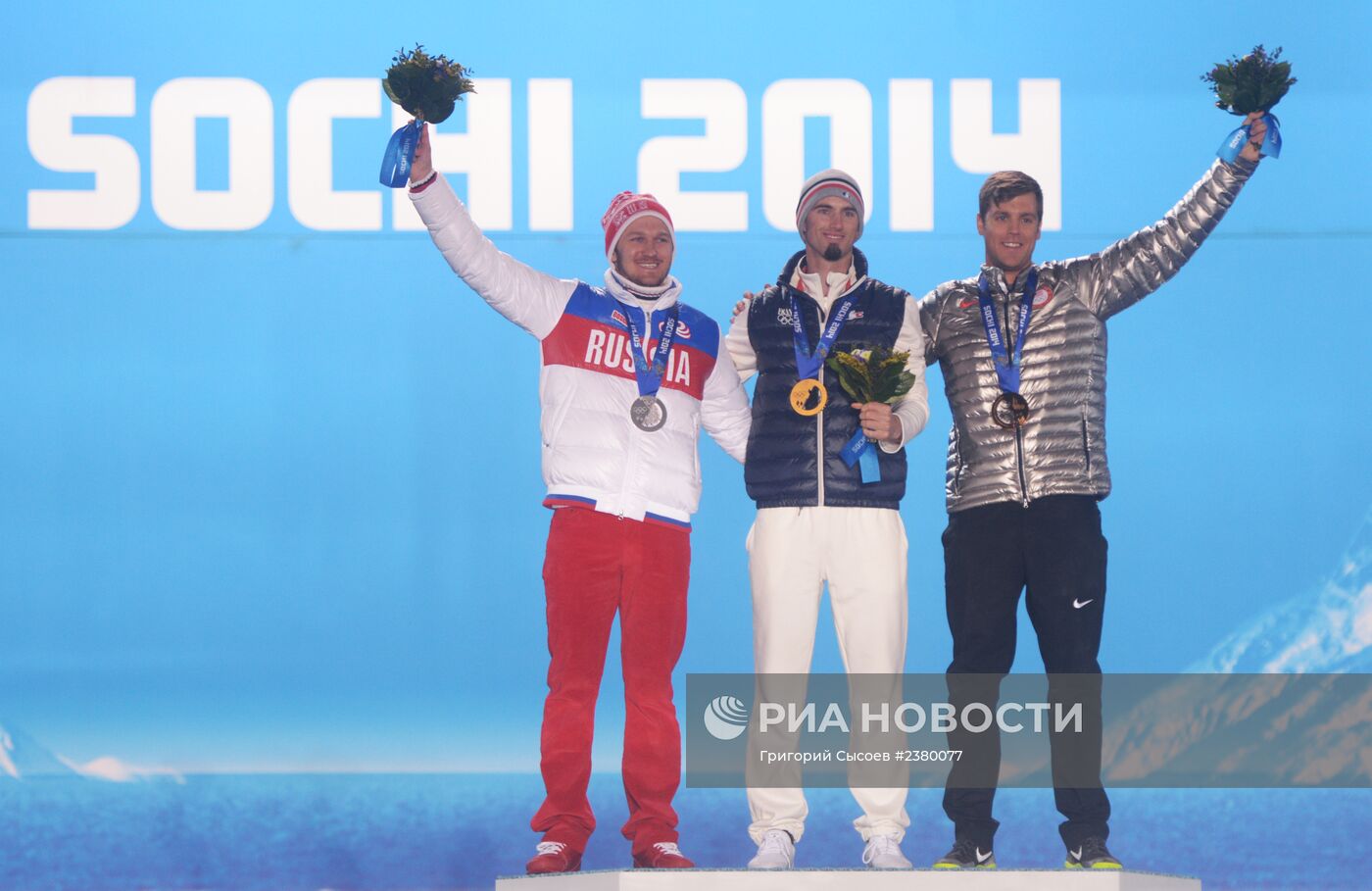 Олимпиада 2014. Церемония награждения. Одиннадцатый день
