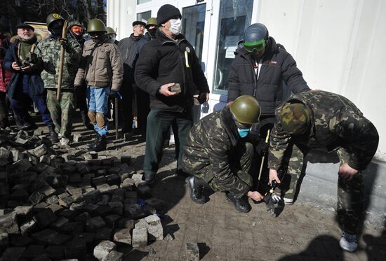 Обострение ситуации на Украине