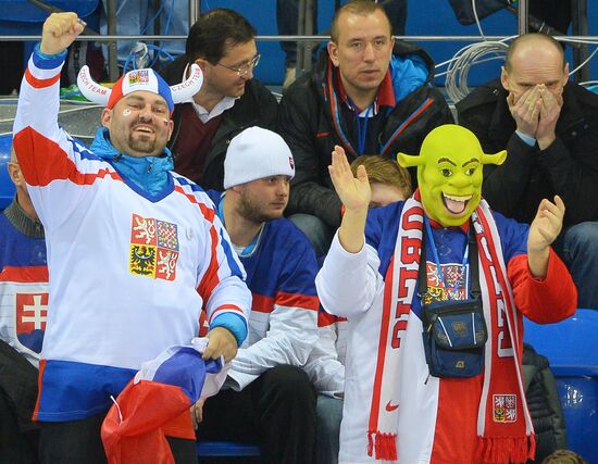 Олимпиада 2014. Хоккей. Мужчины. Чехия - Словакия