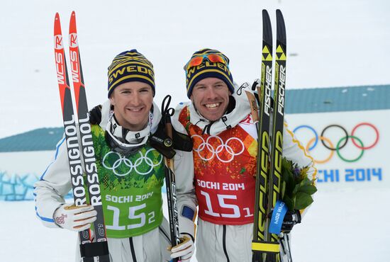 Олимпиада 2014. Лыжные гонки. Мужчины. Командный спринт