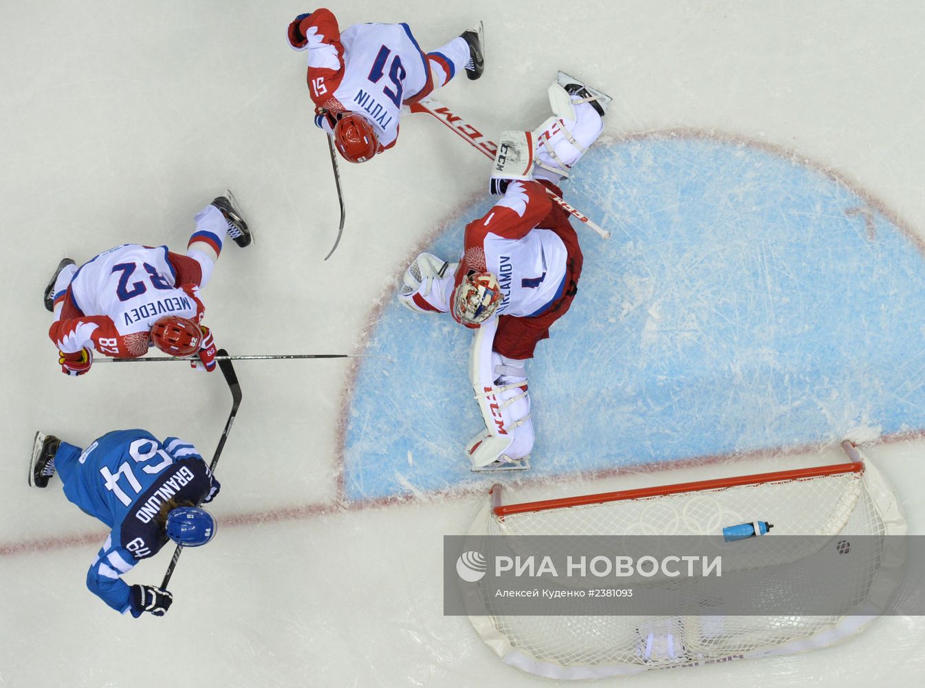 Олимпиада 2014. Хоккей. Мужчины. Финляндия - Россия Олимпиада 2014. Хоккей. Мужчины. Финляндия - Россия