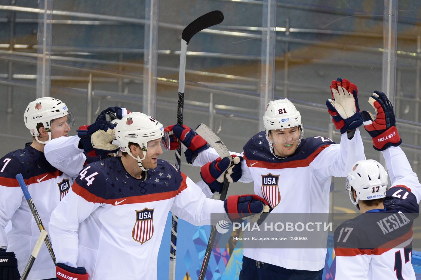 Олимпиада 2014. Хоккей. Мужчины. США - Чехия
