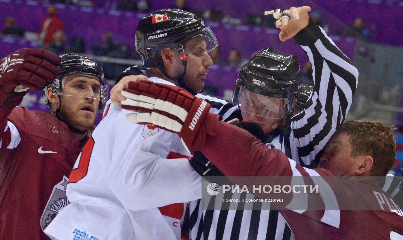 Олимпиада 2014. Хоккей. Мужчины. Канада - Латвия