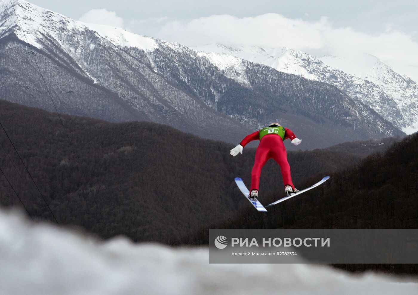 Олимпиада 2014. Лыжное двоеборье. Командные соревнования