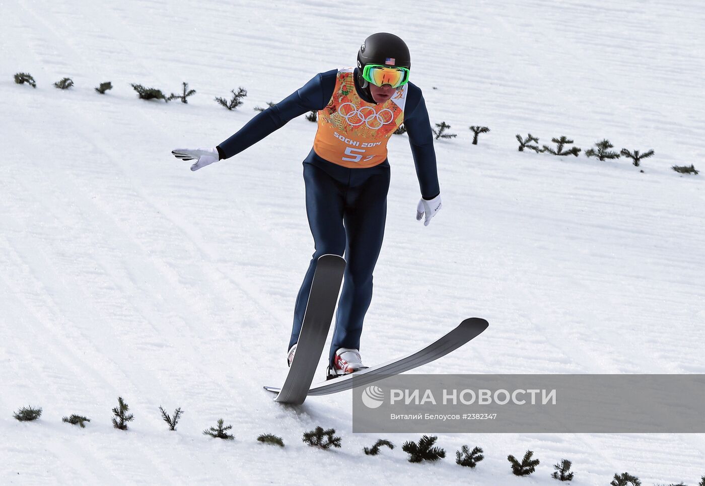 Олимпиада 2014. Лыжное двоеборье. Командные соревнования