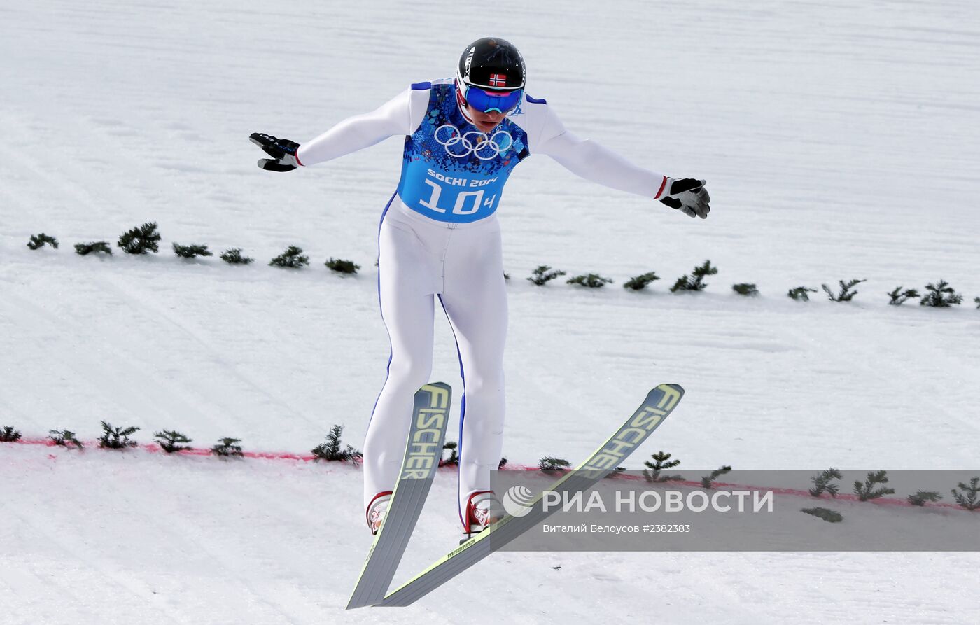 Олимпиада 2014. Лыжное двоеборье. Командные соревнования