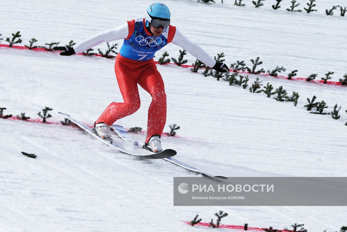 Олимпиада 2014. Лыжное двоеборье. Командные соревнования