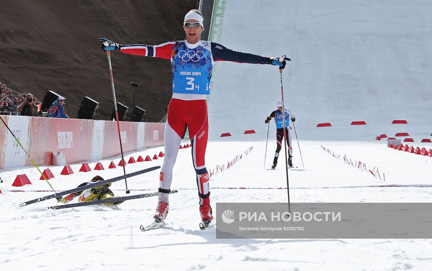 Олимпиада 2014. Лыжное двоеборье. Командные соревнования